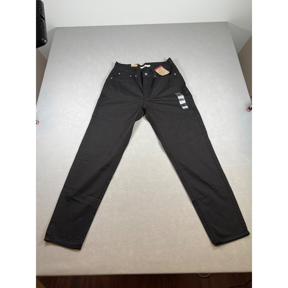 Levis 80s Mom Jeans Black High Rise Tapered Leg Denim Pants 30x30 A35060321